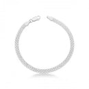 Pulseira Esteira Masculina em Prata 925