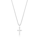 Colar Feminino Crucifixo Cravejado Pequeno