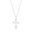 Colar Crucifixo Feminino em Prata 925