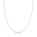 Corrente Laminada Fina Feminina em Prata 925