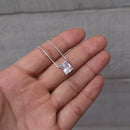 Pingente de Prata Pedra Cristal