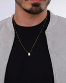 Escapulário em Prata 925 banhado a Ouro 18k