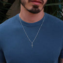 Pingente Crucifixo Médio em Prata 925