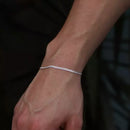 Pulseira Grumet 2 mm Masculina em Prata 925