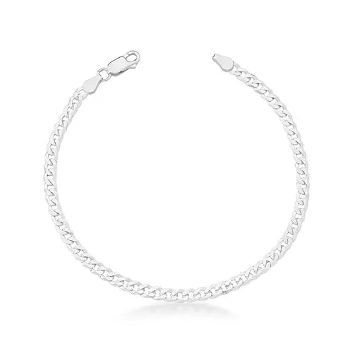 Pulseira Grumet 4 mm Masculina em Prata 925