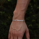 Pulseira Grumet 4 mm Masculina em Prata 925