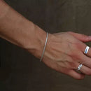 Pulseira Rope Masculina em Prata 925