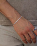 Pulseira Grumet 3 mm Masculina em Prata 925