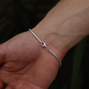 Pulseira Rope Masculina em Prata 925