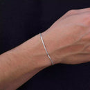 Kit Corrente e Pulseira Veneziana de Prata