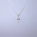 Pingente Crucifixo Pequeno em Prata 925