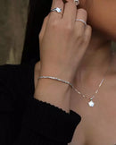 Pulseira Laminada Torcida Feminina em Prata 925