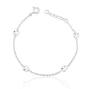 Pulseira Pontos de Luz Feminina em Prata 925